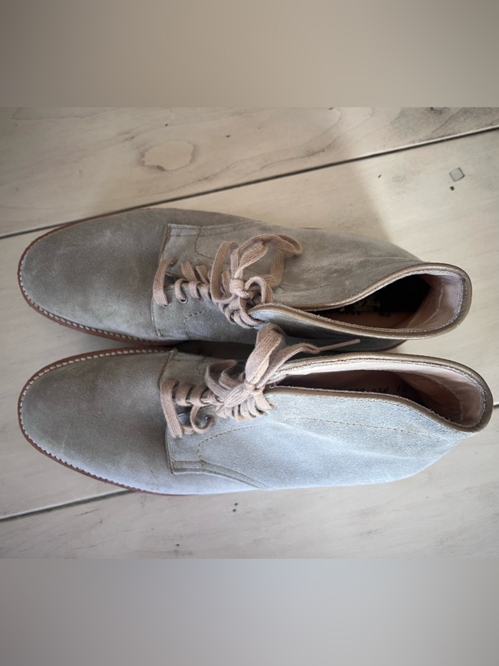 Alden Milkshake Suede Indy Boots - Picture 2 of 5